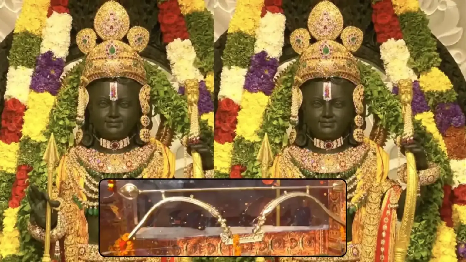 7000 year old heritage symbol of dharma and morality rams kodand arrives ayodhya