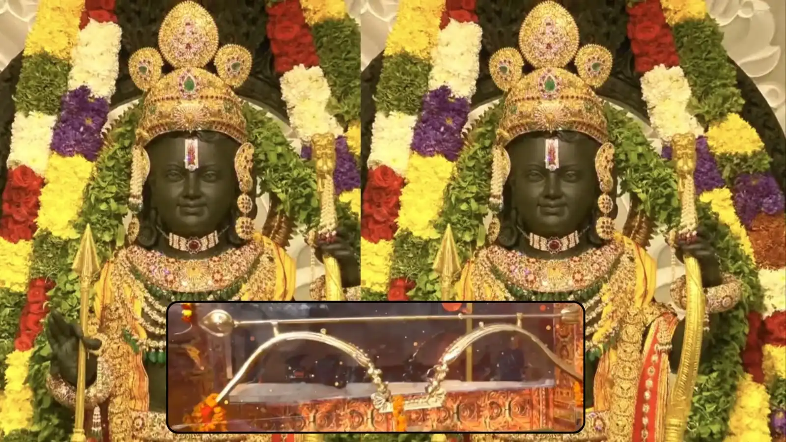 7000 year old heritage symbol of dharma and morality rams kodand arrives ayodhya