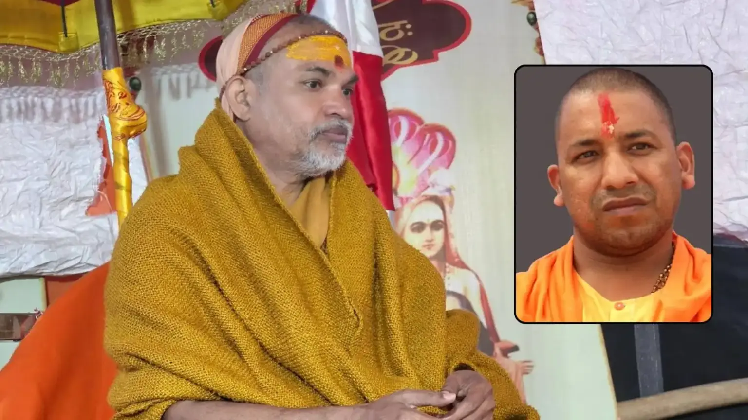 avimukteshwaranand gives 40 day ultimatum to cm yogi demands declaration of cow as rajmata