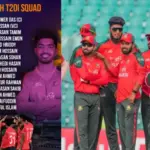 bangladesh announces squad for t20 world cup 2026 hindu player appointed captain amid controversy