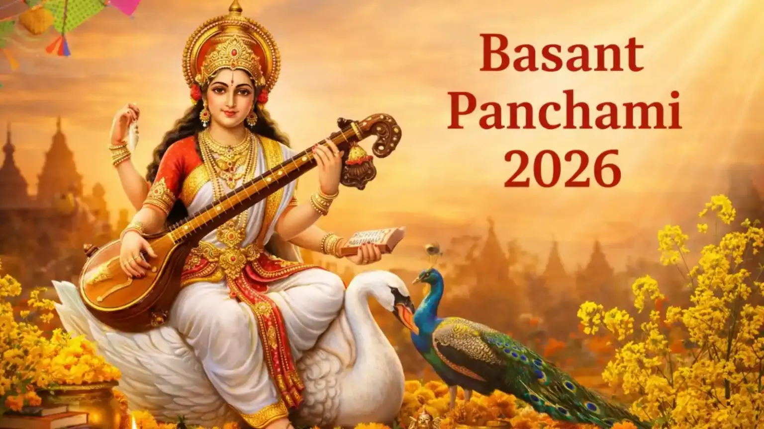 basant panchami 2026 mother saraswati worship spring festival auspicious date muhurat importance of knowledge initiation