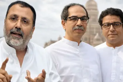 bmc election 2026 thackeray brothers defeat nishikant dubey statement