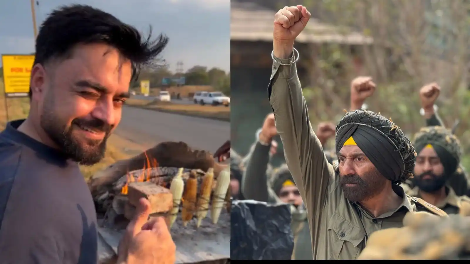 border 2s craze crosses borders afghan cricketer rashid khan shares post showing excitement films actors react