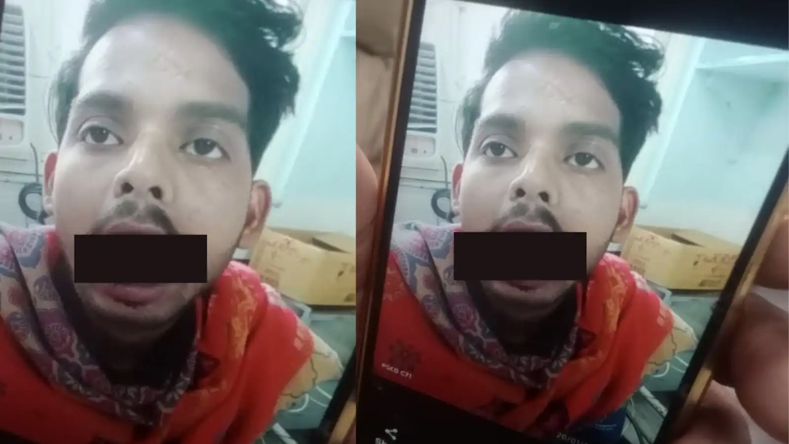 ghaziabad wife cuts husband tongue knife food dispute