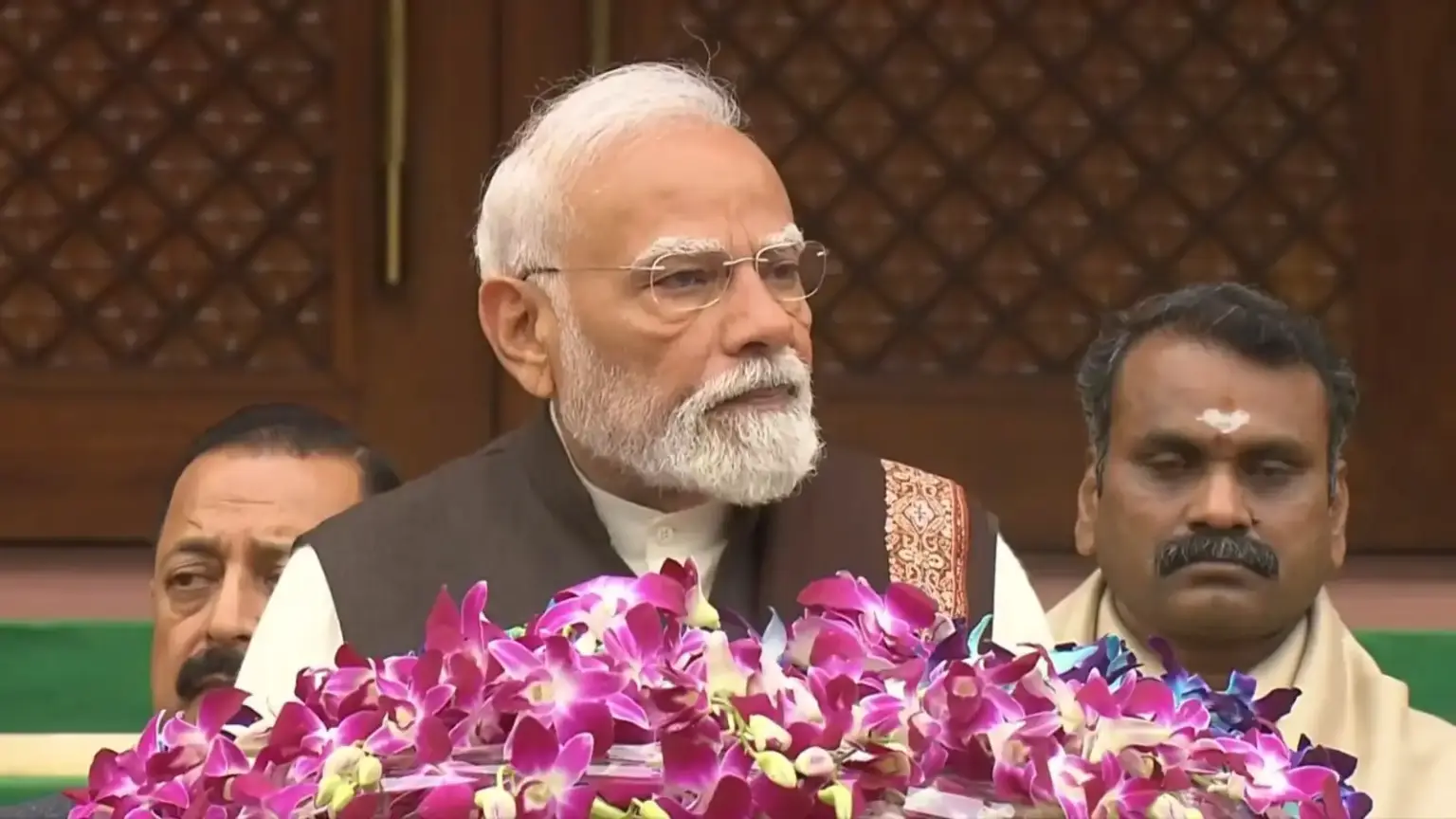governments focus on next 25 years for developed india pm modis remarks during budget session