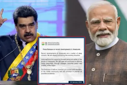 india issues statement in support of venezuela foreign ministry comments on us action