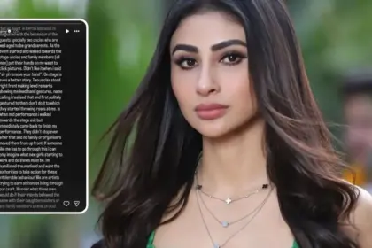 mouni roy shares disturbing incident of misconduct at event in haryana on social media