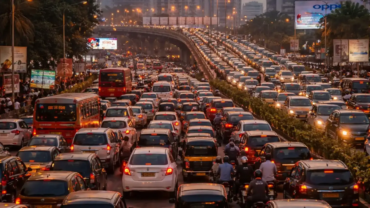 mumbaikars spend 126 hours in traffic every year heres what the survey says
