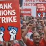 on january 27 8 lakh bank employees to strike nationwide bankers to protest on streets demanding five day work week