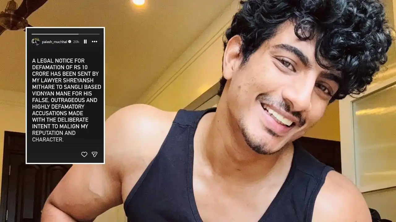 palash muchhal files defamation case against vidnyan mane denies all allegations