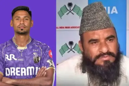 protest over bangladeshi player in srks ipl team intensifies sajid rashidi warns of unrest some call srk a traitor