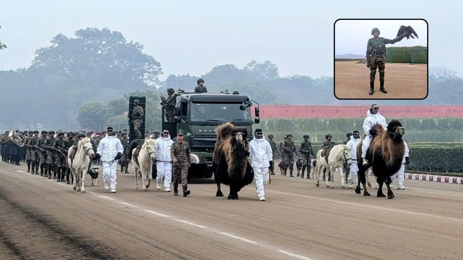 republic day 2026 animal power indian army silent warriors