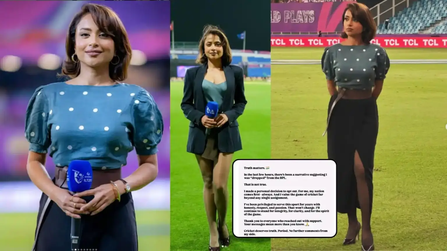 ridhima pathak rejected bangladesh premier league for countrys pride discover the full story of this ranchi anchor