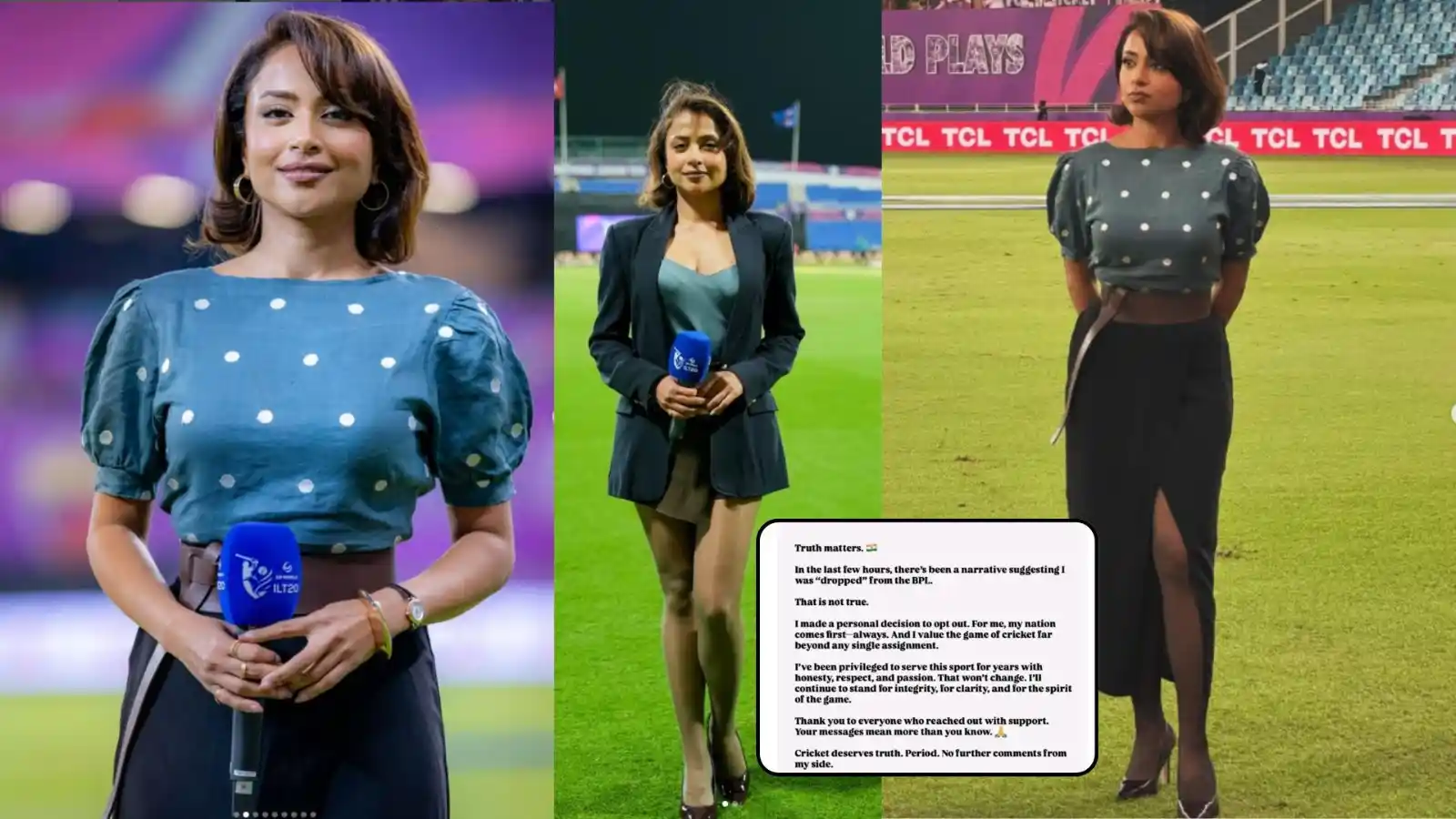 ridhima pathak rejected bangladesh premier league for countrys pride discover the full story of this ranchi anchor