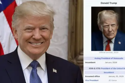 rump claims to be acting president of venezuela in truth social post