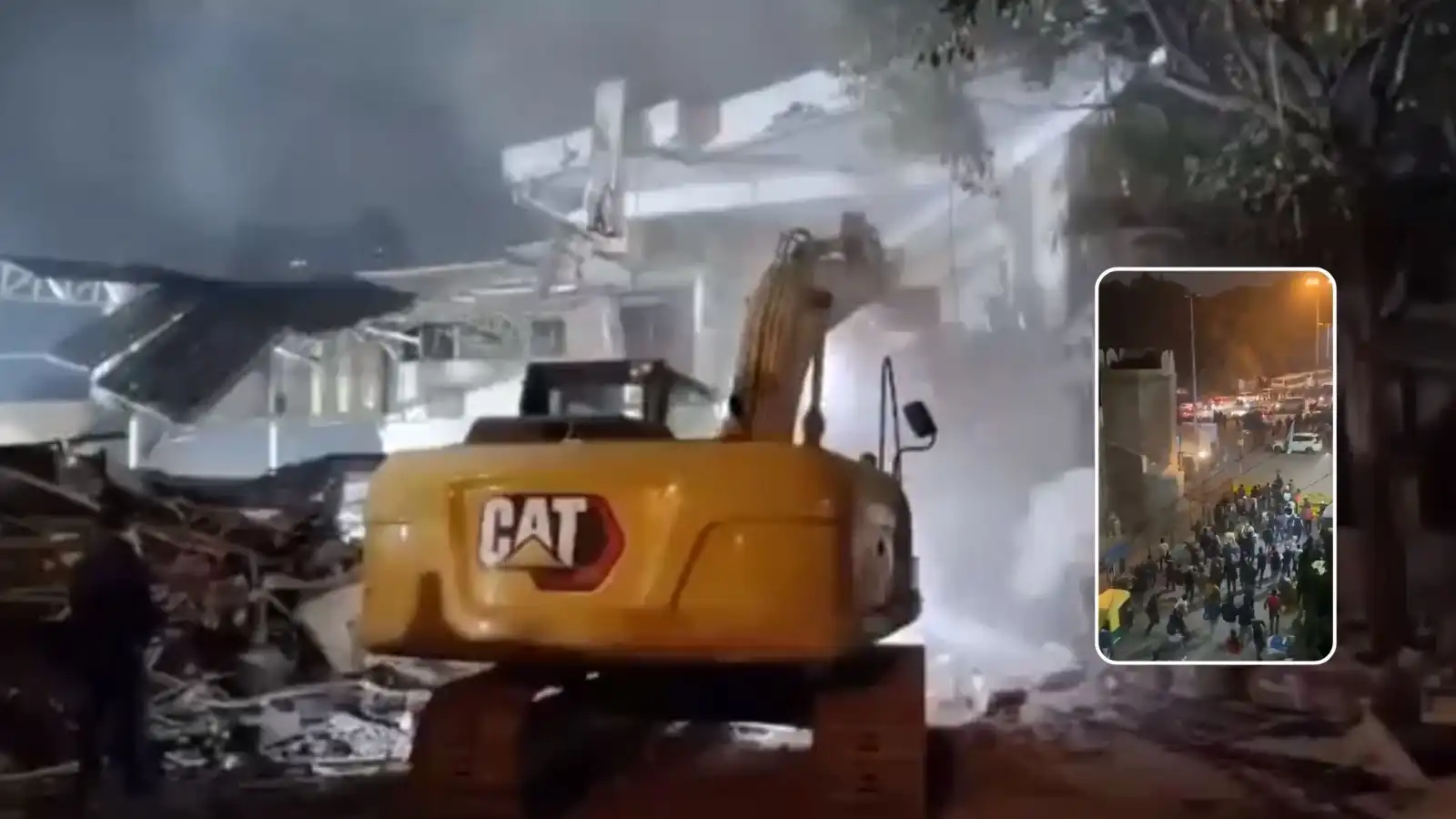 stones thrown at cops during demolition drive near delhi mosque
