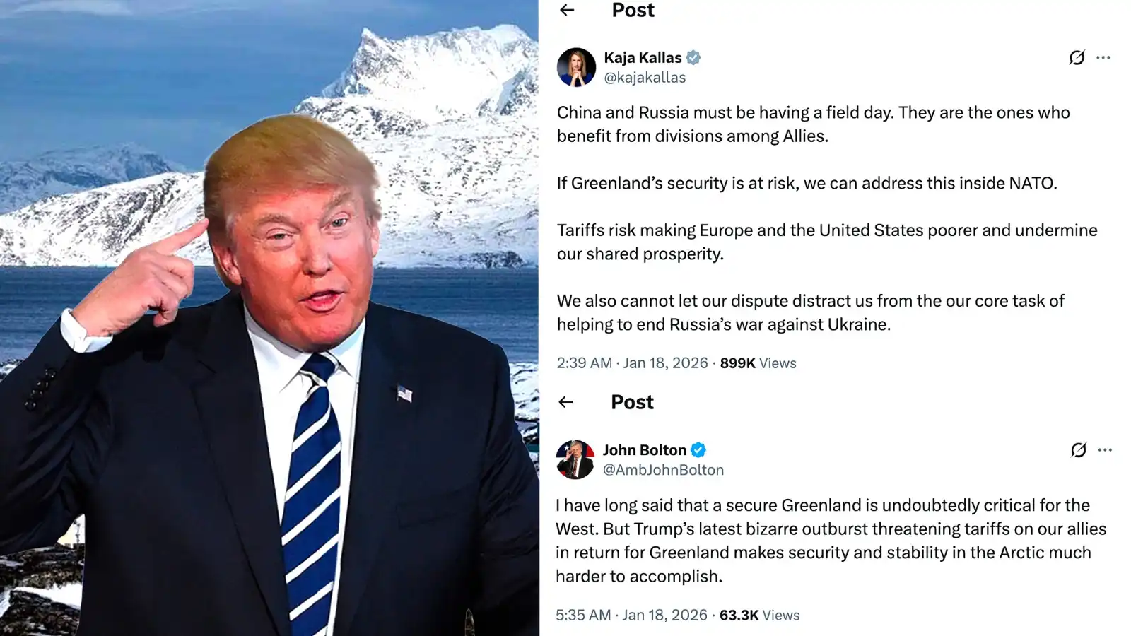 trump greenland dispute big action us tariffs europe 8 countries former nsa criticism