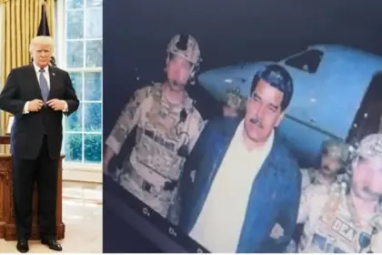 us strikes venezuela donald trumps big claim president maduro and wife captured by us army