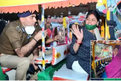 woman autorickshaw driver anita chaudhary found dead in ups jhansi
