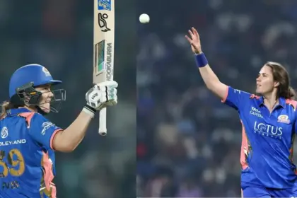 wpl finally sees its first century mumbai indians sciver brunt makes history