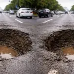 6 people die every day due to potholes across the country over 9000 lives lost in 5 years