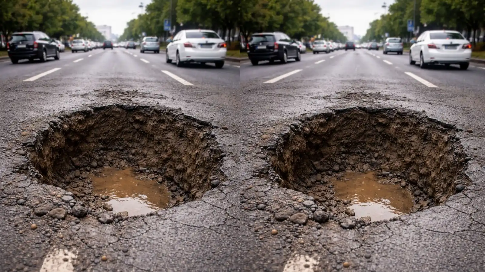 6 people die every day due to potholes across the country over 9000 lives lost in 5 years
