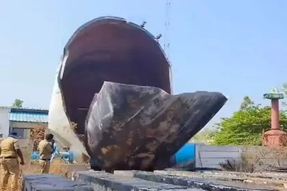 chemical tank blast in karnataka kills two workers three others seriously injured
