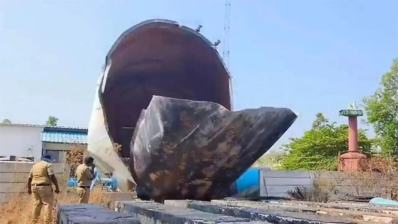 chemical tank blast in karnataka kills two workers three others seriously injured