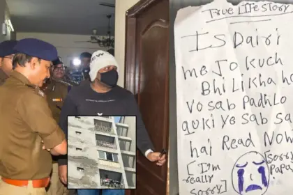 chetan stayed in one room with two wives and five children in 3 bedroom flat major revelations in ghaziabad triple suicide case 1