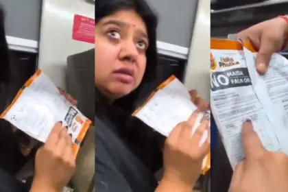 controversy over serving hot roti in plastic packets on vande bharat train passenger seeks answer from irctc