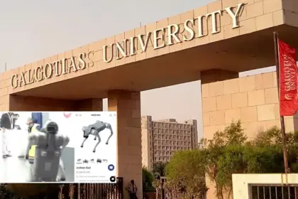 galgotia university faces controversy chinese robot dog ai summit orders exit
