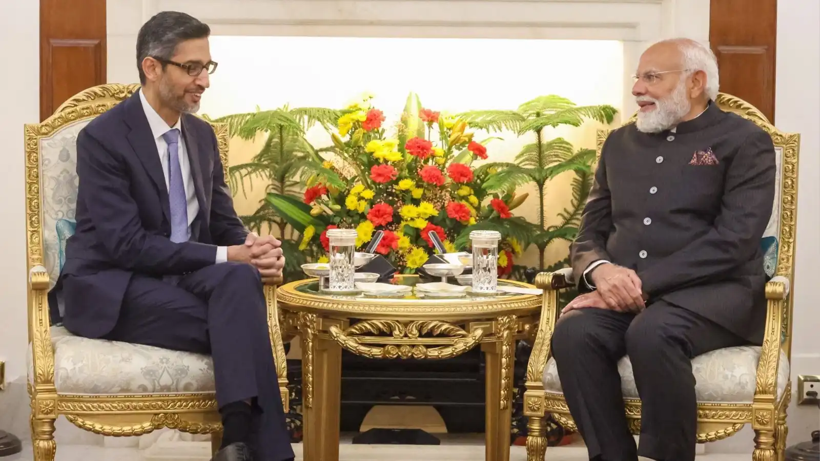 india ai summit sundar pichai meets pm modi discusses topics