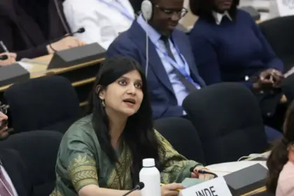india slams pakistan at un jammu kashmir budget bigger than imf aid