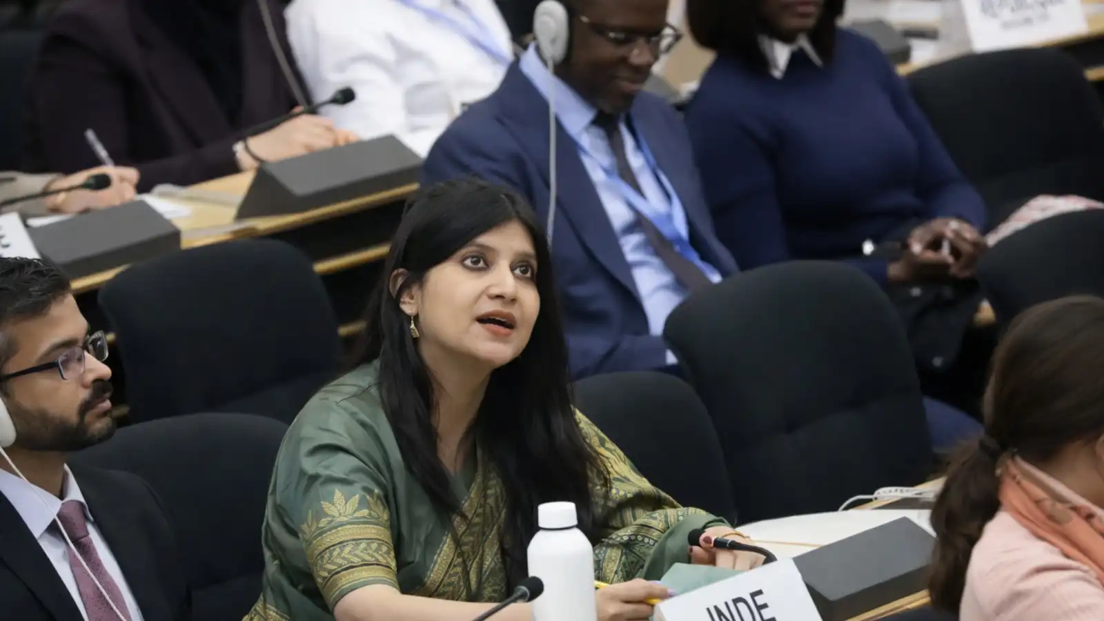 india slams pakistan at un jammu kashmir budget bigger than imf aid