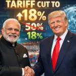 india us talks trump announces trade deal tariffs on indian goods cut from 50 to 18