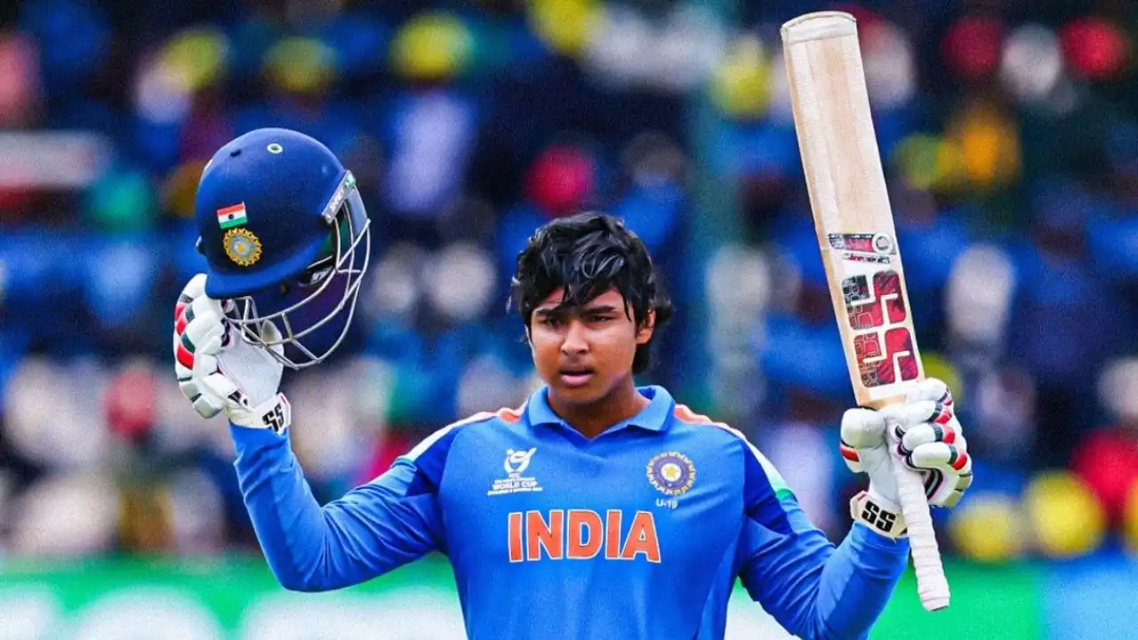 india vs england u19 world cup rinku sunils historic knock of boundaries and sixes at 14