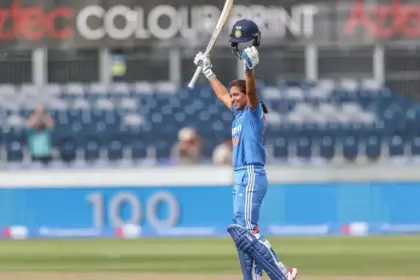 indian captain harmanpreet kaur makes history sets world record with match against australia