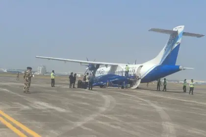 indigo flight 6e3074 bomb threat note kolkata airport