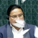 lok sabha 8 mps suspended paper throwing ruckus