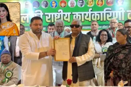 maithili thakur calls lalu yadav dhritarashtra enraged tejashwi yadav responds with this statement