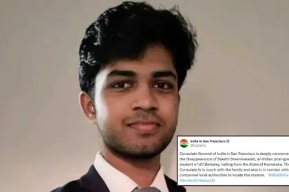 missing indian student saket srinivasaiah found dead in the usa body discovered after six days of search