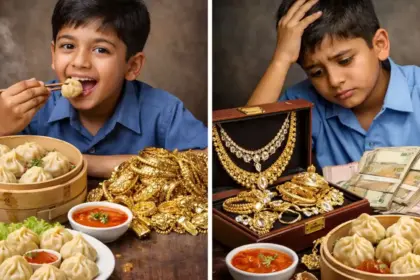 momo for rs 85 lakh uttar pradeshs deoria city boy gives away family jewellery to street vendor