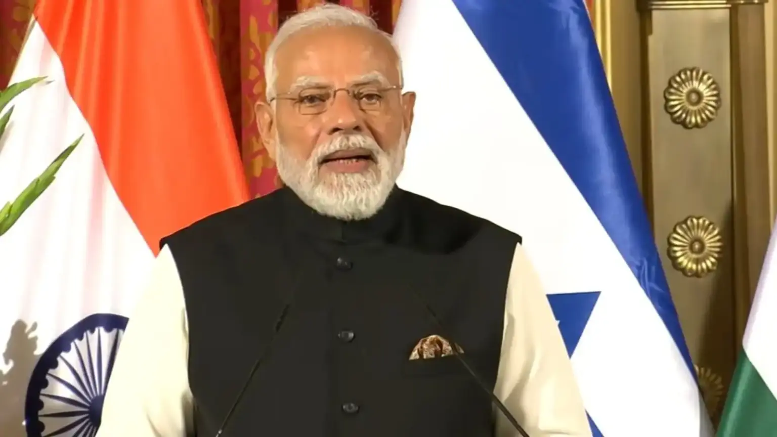pm modi israel visit education ai cyber security historic deal
