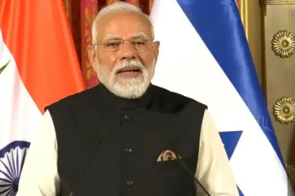 pm modi israel visit education ai cyber security historic deal
