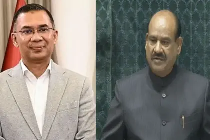pm modi will not attend tarique rahmans swearing in on 17th february om birla to represent india