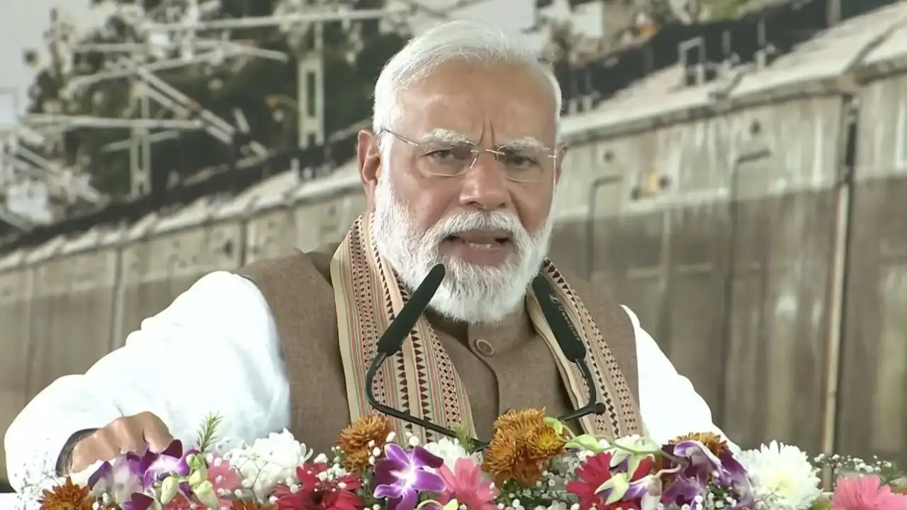 pm modis sharp attack on congress over shirtless protest at ai summit says attempt to damage the countrys image