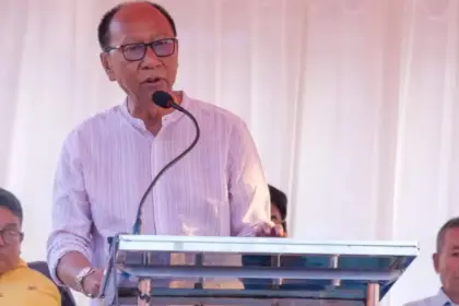 presidents rule lifted in manipur khemchand singh to take oath as cm soon