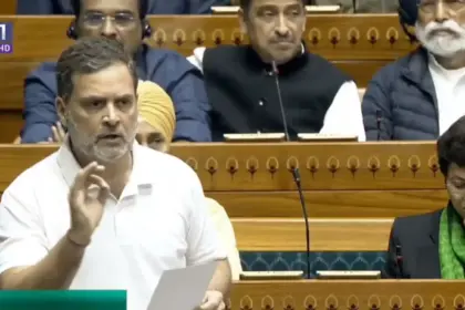 rahul gandhi criticizes government calls india us trade deal surrender shameful