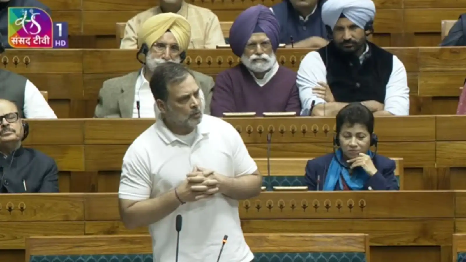 rahul gandhi lok sabha uproar over general naravane book