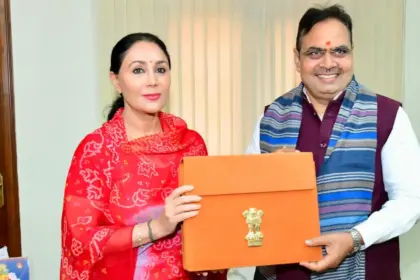 rajasthan budget 2026 homes for 28 lakh families farmer loan waiver big announcements by diyaa kumari